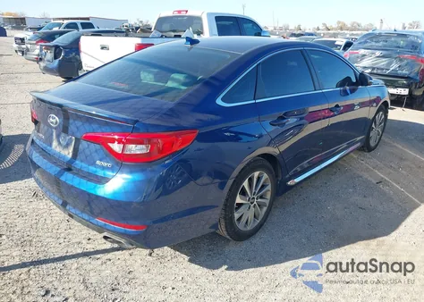 2017 Hyundai Sonata Sport из США, поврежденный, VIN 5NPE34AF3HH441546